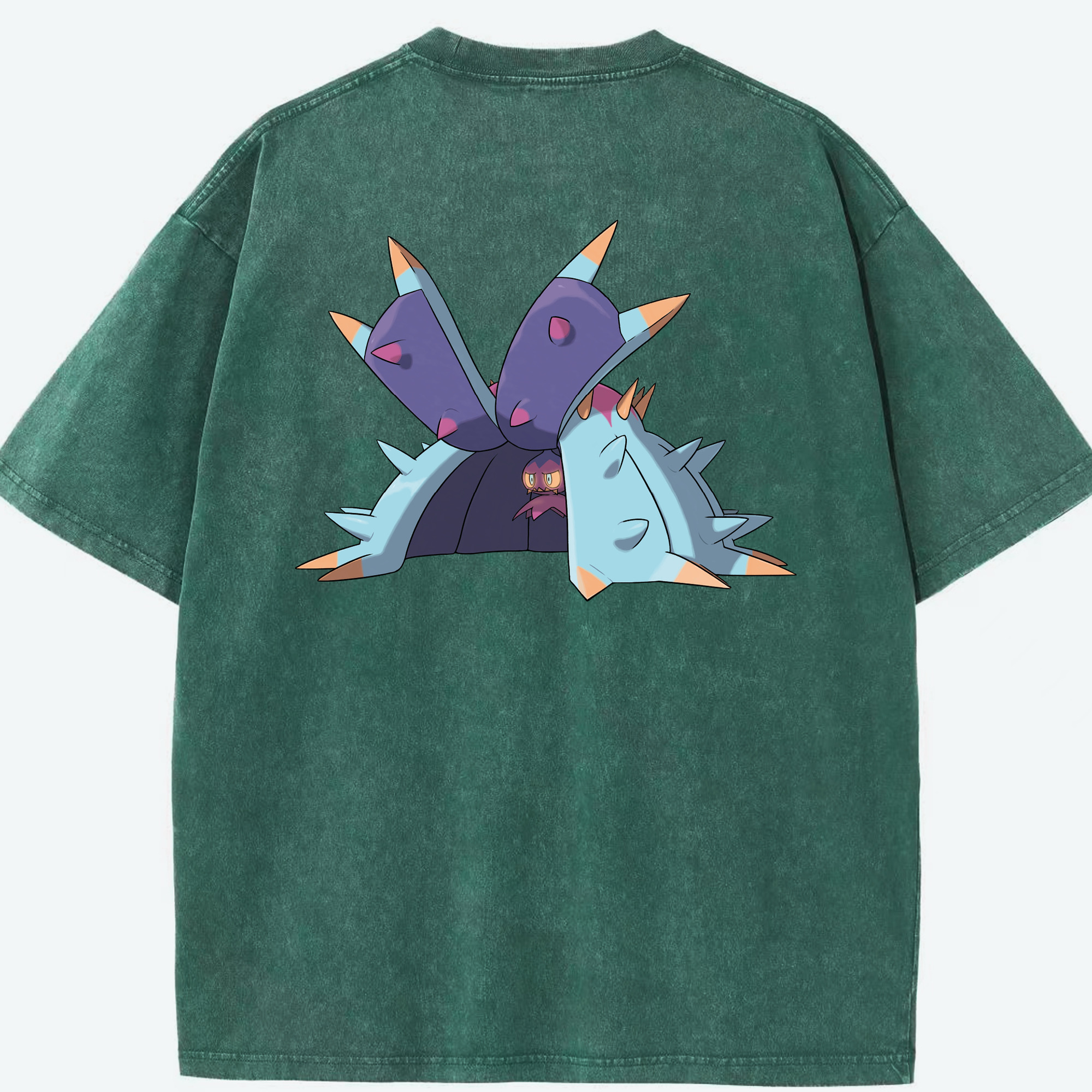 （画像用） ポケットモンスター Pokémon 綿100% ヴィンテージ風 半袖Tシャツ（背面プリント）